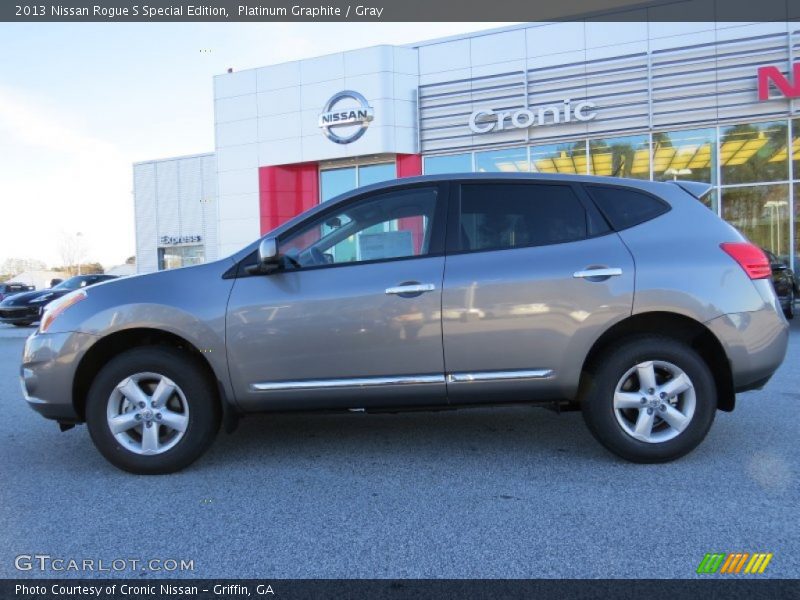 Platinum Graphite / Gray 2013 Nissan Rogue S Special Edition