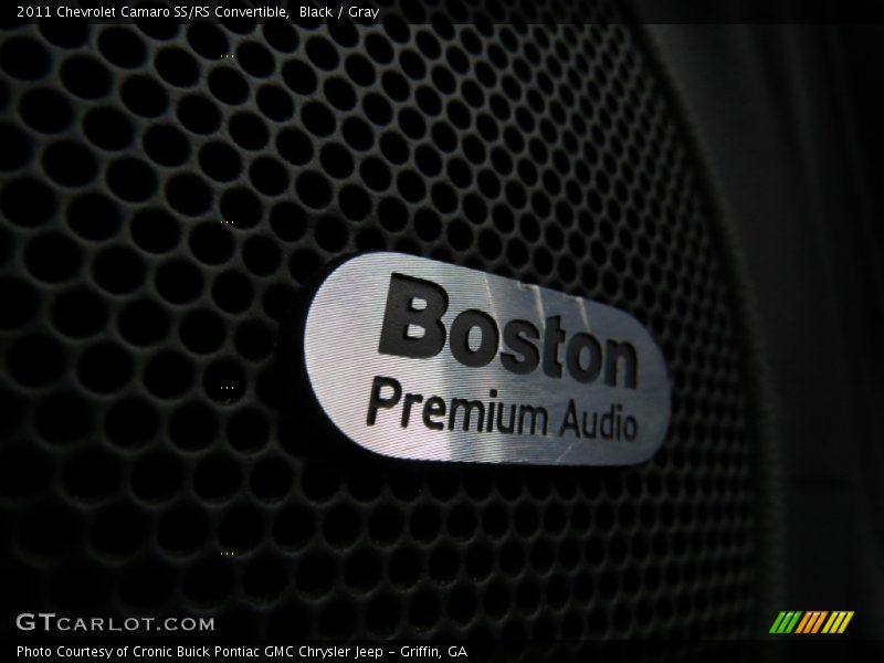 Black / Gray 2011 Chevrolet Camaro SS/RS Convertible