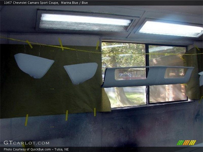 Marina Blue / Blue 1967 Chevrolet Camaro Sport Coupe