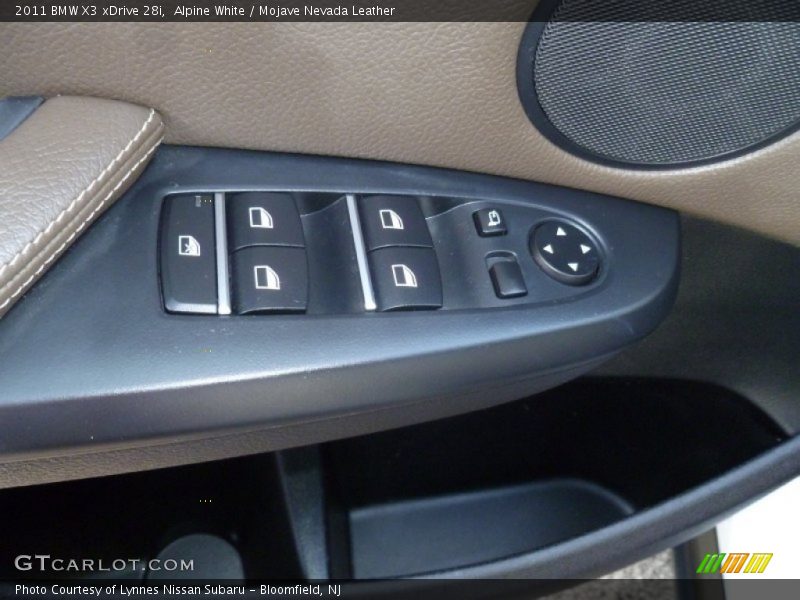 Alpine White / Mojave Nevada Leather 2011 BMW X3 xDrive 28i