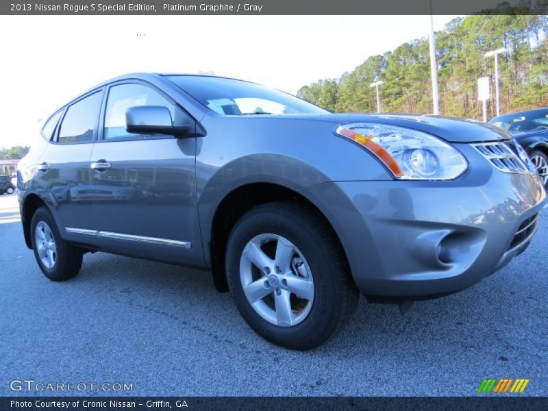 Platinum Graphite / Gray 2013 Nissan Rogue S Special Edition