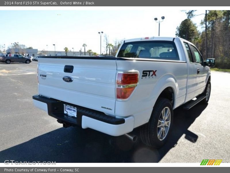 Oxford White / Black 2014 Ford F150 STX SuperCab
