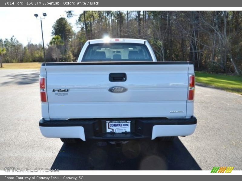 Oxford White / Black 2014 Ford F150 STX SuperCab