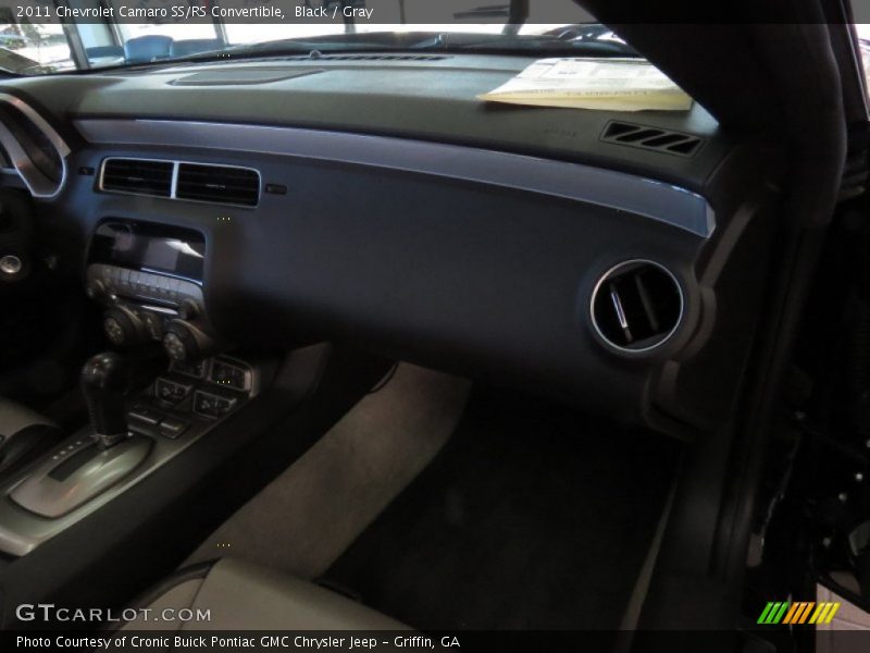 Black / Gray 2011 Chevrolet Camaro SS/RS Convertible
