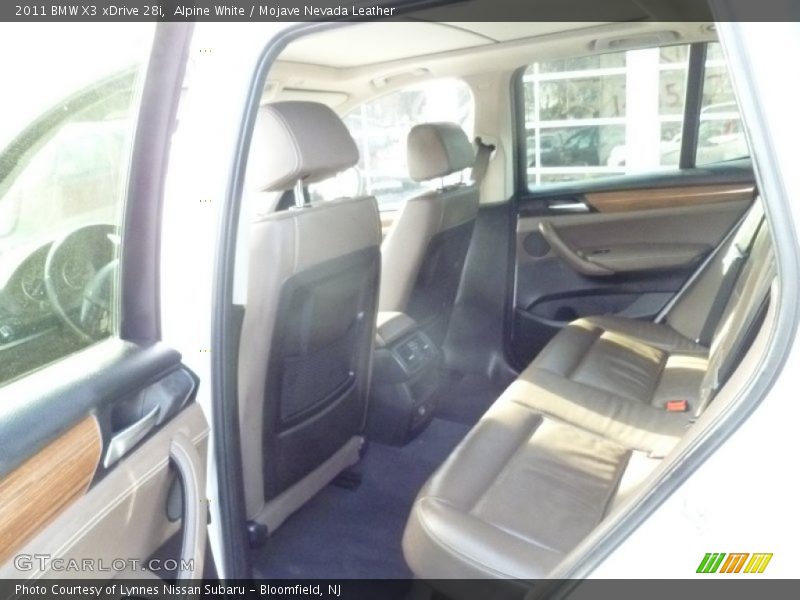 Alpine White / Mojave Nevada Leather 2011 BMW X3 xDrive 28i