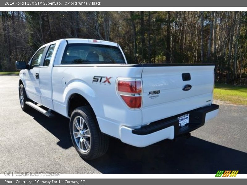 Oxford White / Black 2014 Ford F150 STX SuperCab