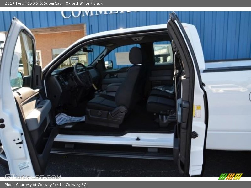 Oxford White / Black 2014 Ford F150 STX SuperCab