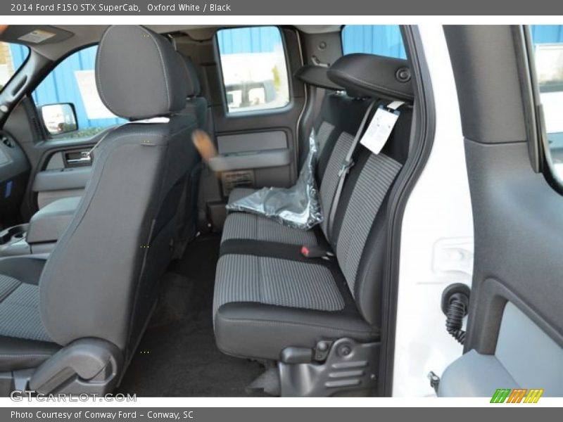 Oxford White / Black 2014 Ford F150 STX SuperCab