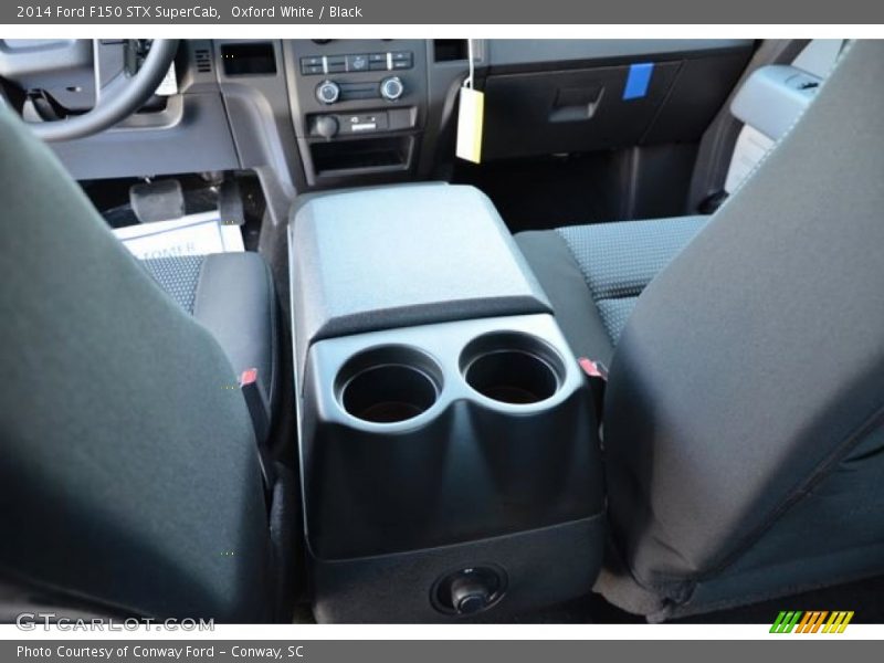 Oxford White / Black 2014 Ford F150 STX SuperCab