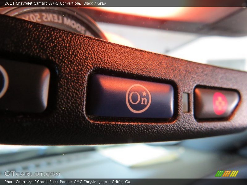 Black / Gray 2011 Chevrolet Camaro SS/RS Convertible