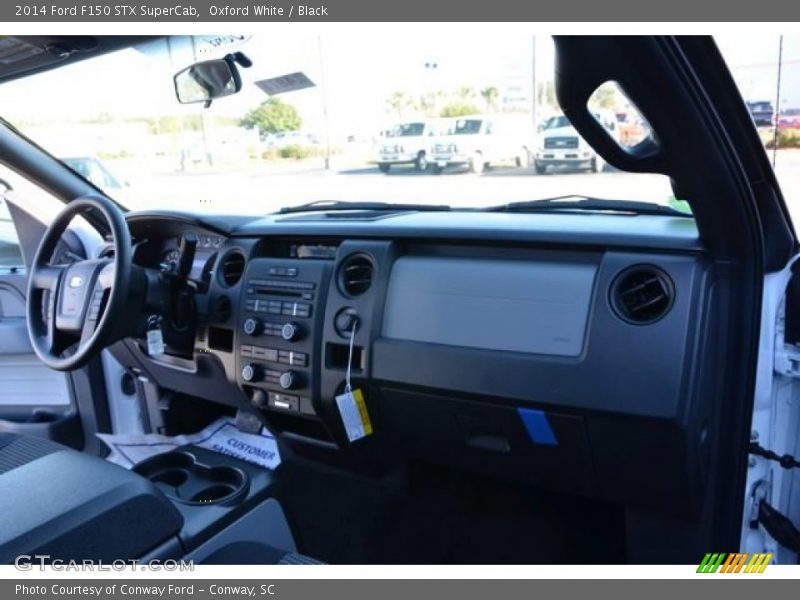 Oxford White / Black 2014 Ford F150 STX SuperCab