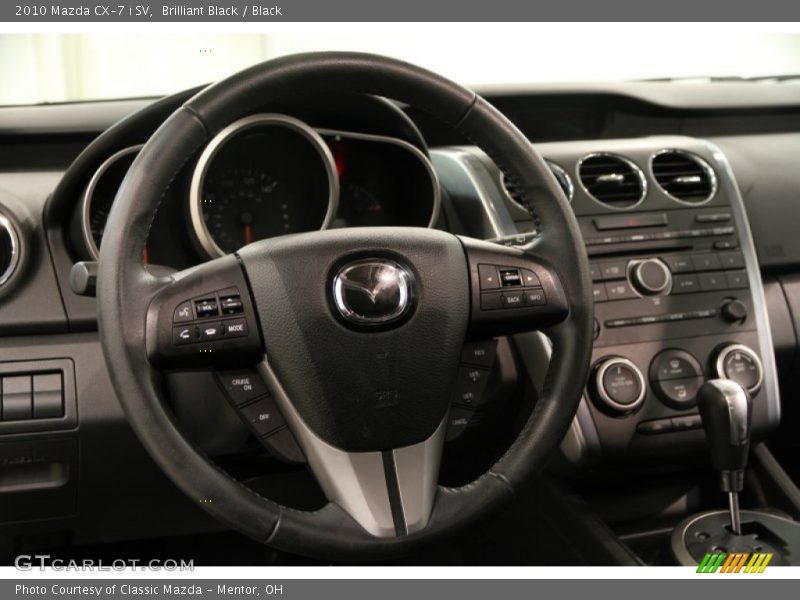Brilliant Black / Black 2010 Mazda CX-7 i SV
