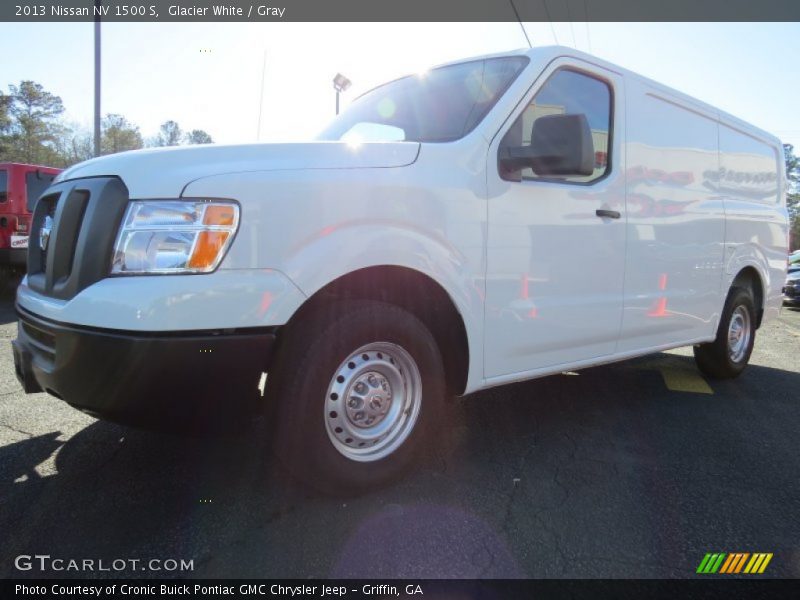 Glacier White / Gray 2013 Nissan NV 1500 S