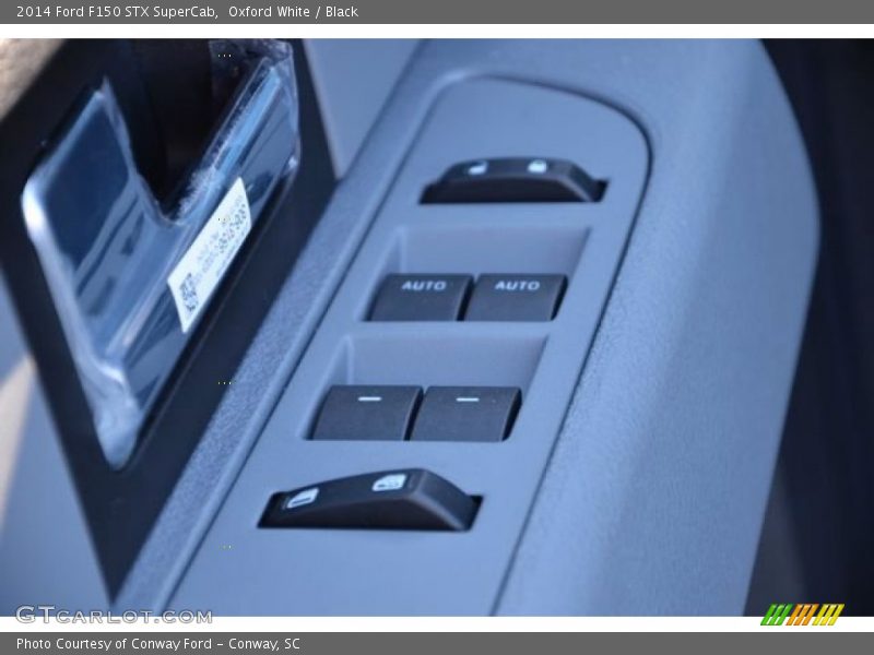 Oxford White / Black 2014 Ford F150 STX SuperCab