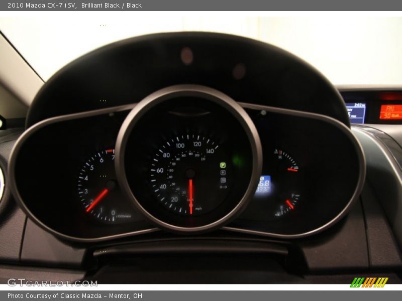 Brilliant Black / Black 2010 Mazda CX-7 i SV