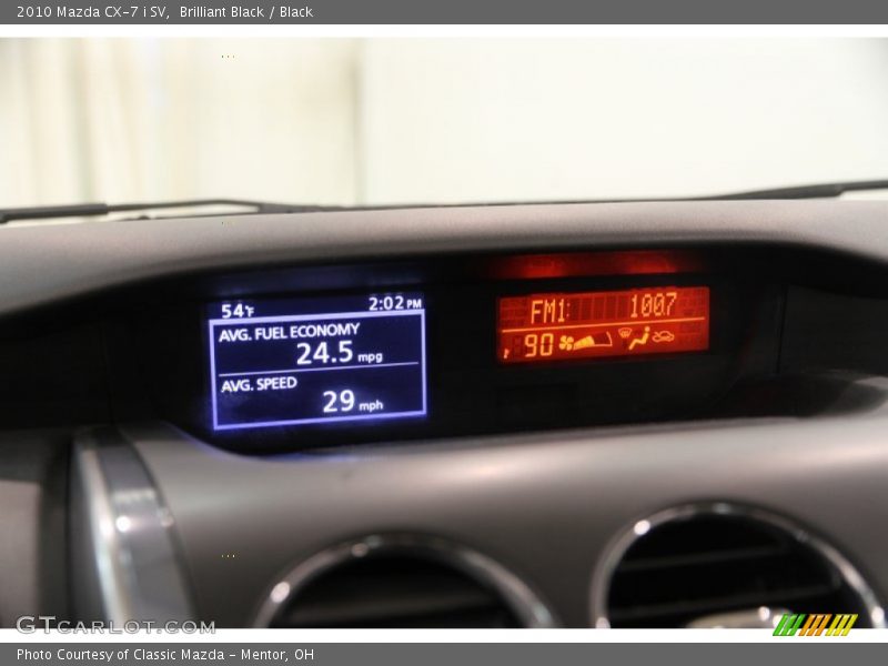 Brilliant Black / Black 2010 Mazda CX-7 i SV