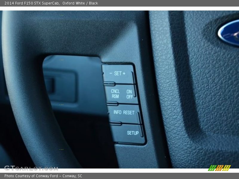Oxford White / Black 2014 Ford F150 STX SuperCab
