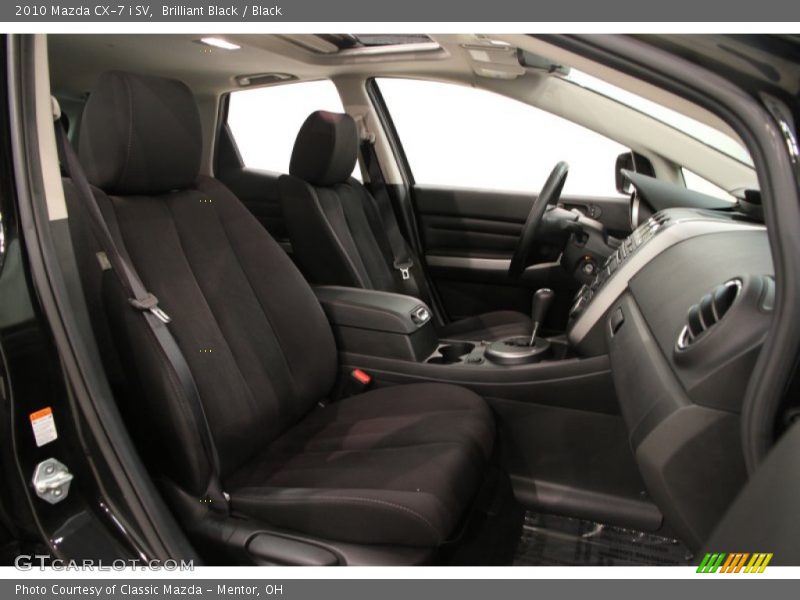 Brilliant Black / Black 2010 Mazda CX-7 i SV