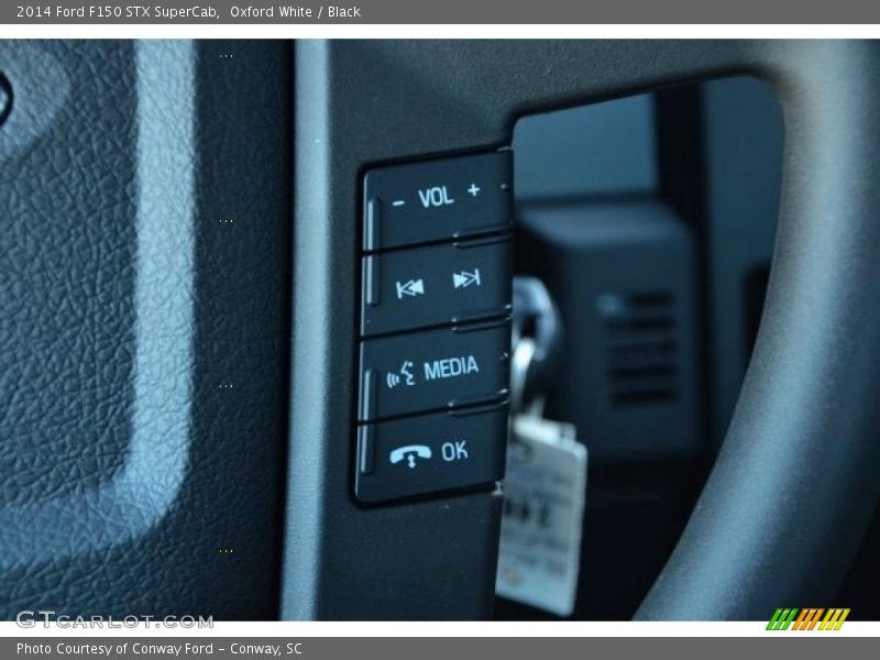 Oxford White / Black 2014 Ford F150 STX SuperCab