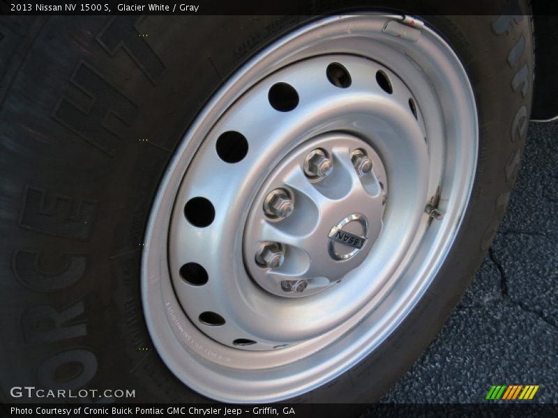 Glacier White / Gray 2013 Nissan NV 1500 S