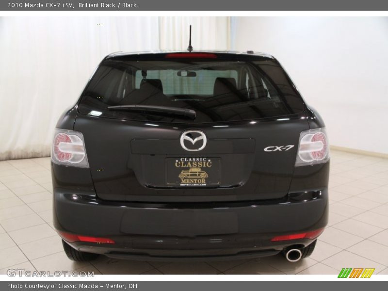 Brilliant Black / Black 2010 Mazda CX-7 i SV