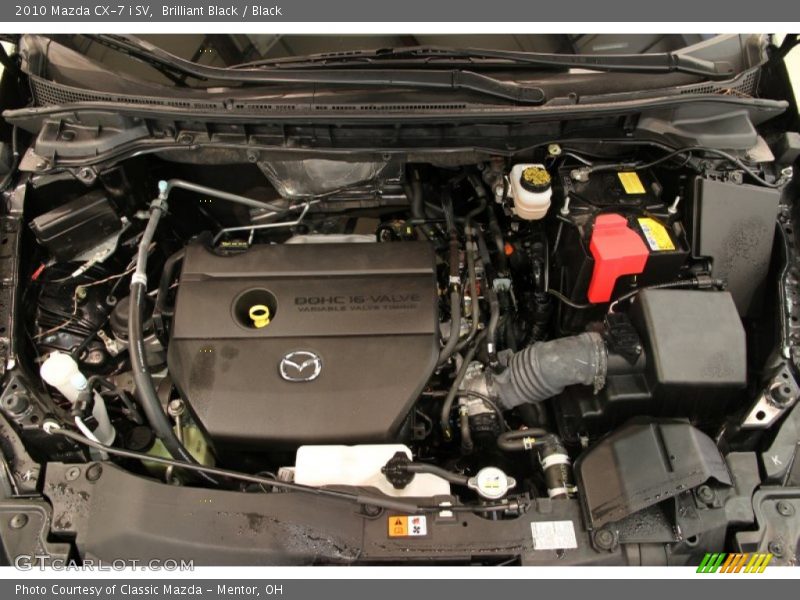 Brilliant Black / Black 2010 Mazda CX-7 i SV