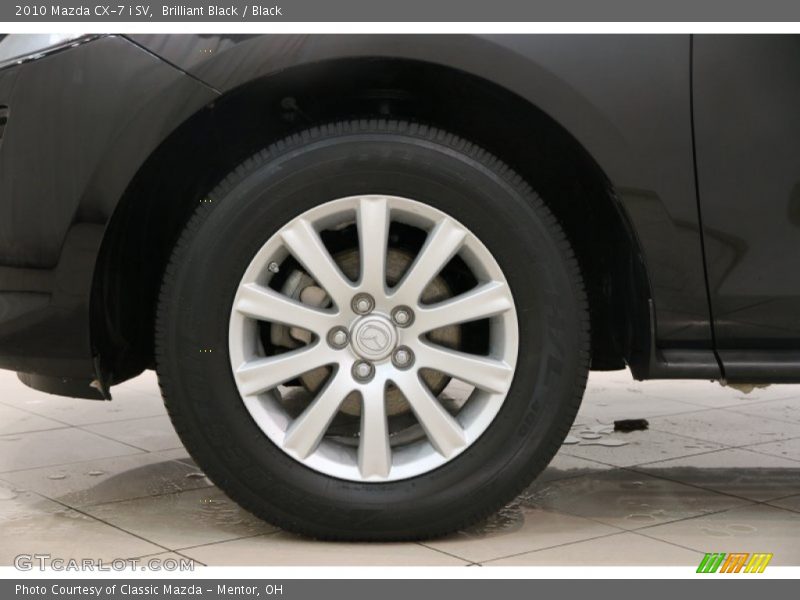 Brilliant Black / Black 2010 Mazda CX-7 i SV