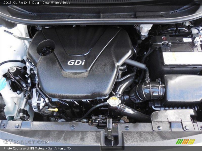 Clear White / Beige 2013 Kia Rio LX 5-Door