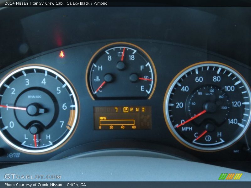  2014 Titan SV Crew Cab SV Crew Cab Gauges