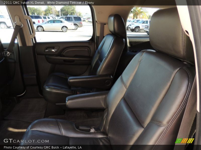 White Diamond Tintcoat / Ebony 2011 GMC Yukon XL Denali