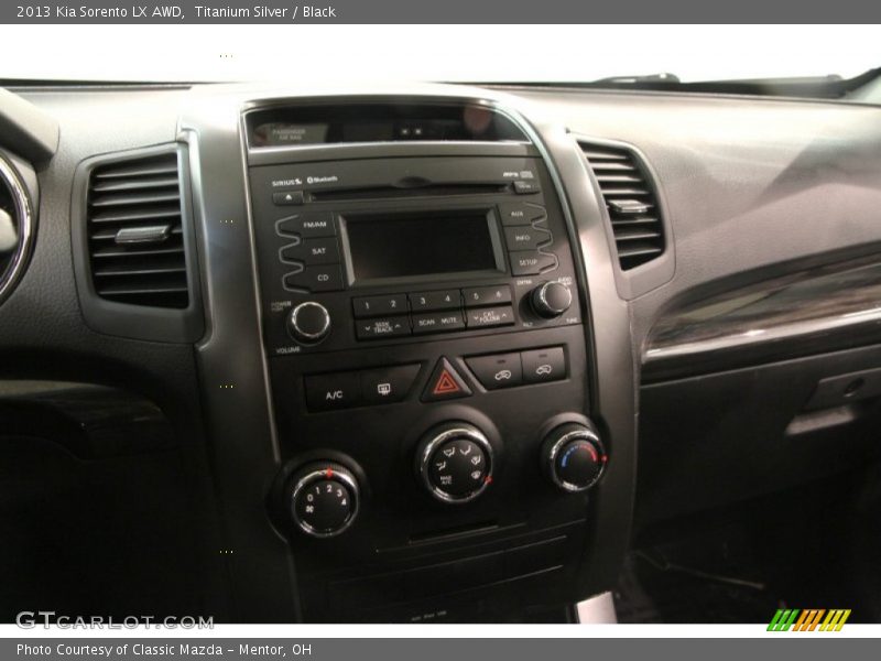 Titanium Silver / Black 2013 Kia Sorento LX AWD