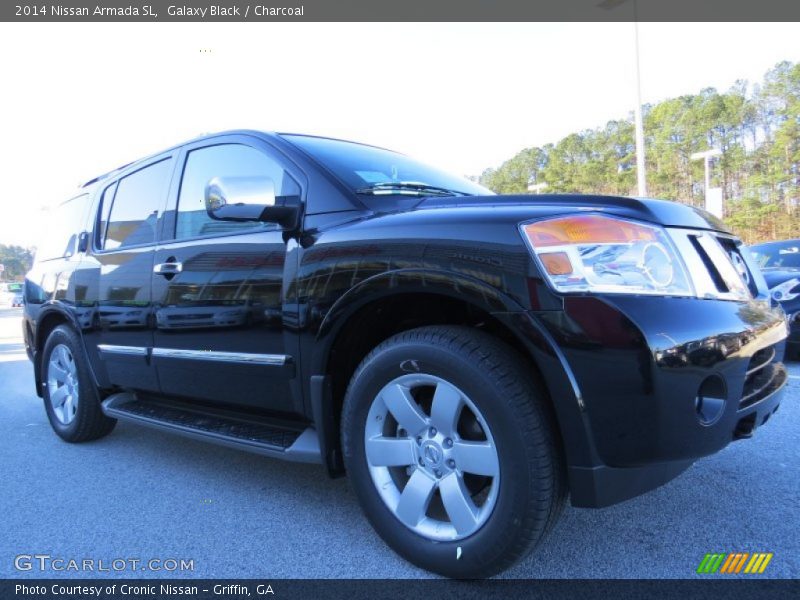 Galaxy Black / Charcoal 2014 Nissan Armada SL