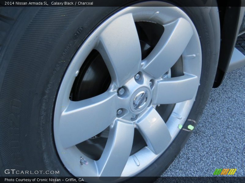 Galaxy Black / Charcoal 2014 Nissan Armada SL