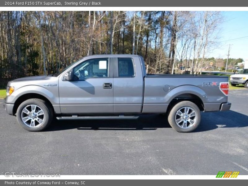  2014 F150 STX SuperCab Sterling Grey