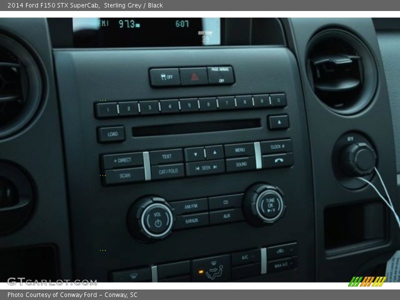 Sterling Grey / Black 2014 Ford F150 STX SuperCab