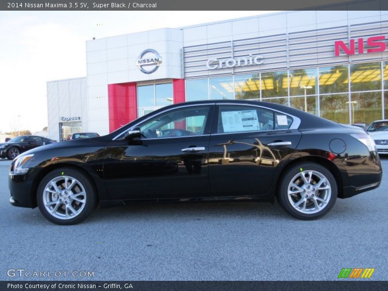 Super Black / Charcoal 2014 Nissan Maxima 3.5 SV
