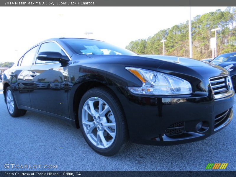 Super Black / Charcoal 2014 Nissan Maxima 3.5 SV