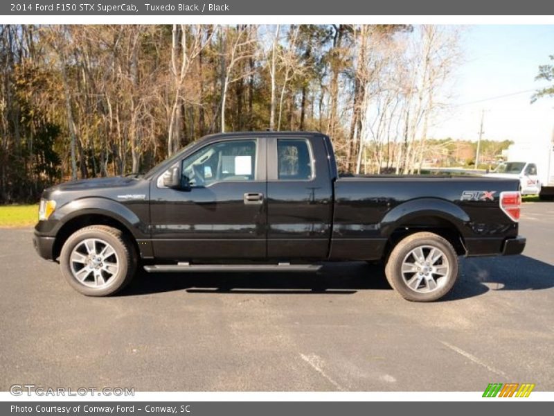  2014 F150 STX SuperCab Tuxedo Black