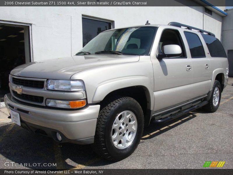 Silver Birch Metallic / Gray/Dark Charcoal 2006 Chevrolet Suburban Z71 1500 4x4