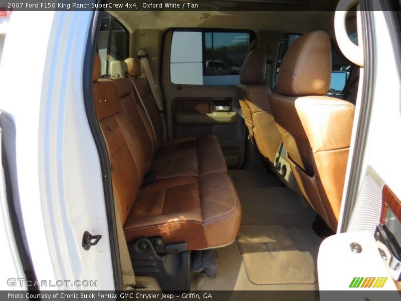 Oxford White / Tan 2007 Ford F150 King Ranch SuperCrew 4x4