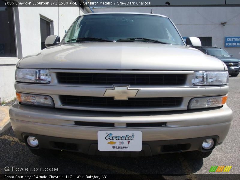 Silver Birch Metallic / Gray/Dark Charcoal 2006 Chevrolet Suburban Z71 1500 4x4