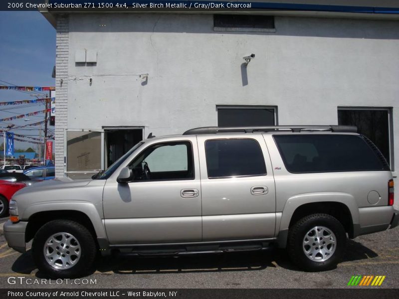 Silver Birch Metallic / Gray/Dark Charcoal 2006 Chevrolet Suburban Z71 1500 4x4