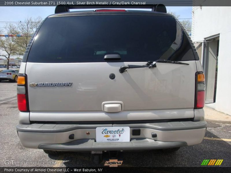 Silver Birch Metallic / Gray/Dark Charcoal 2006 Chevrolet Suburban Z71 1500 4x4