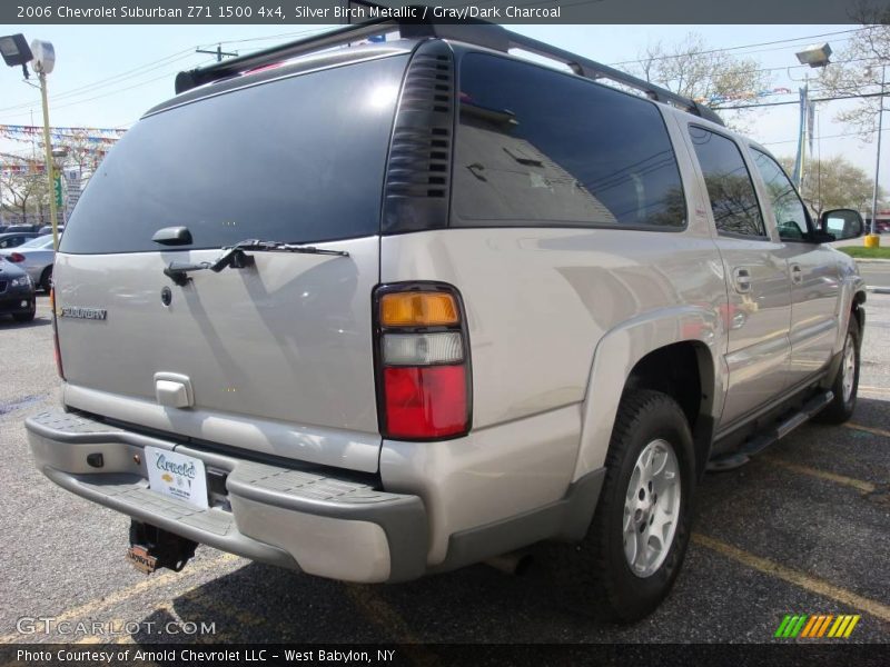 Silver Birch Metallic / Gray/Dark Charcoal 2006 Chevrolet Suburban Z71 1500 4x4