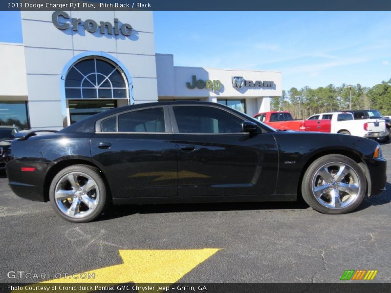 Pitch Black / Black 2013 Dodge Charger R/T Plus