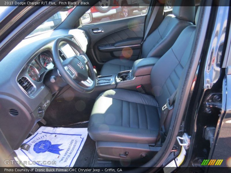 Pitch Black / Black 2013 Dodge Charger R/T Plus
