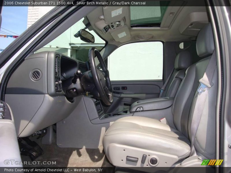 Silver Birch Metallic / Gray/Dark Charcoal 2006 Chevrolet Suburban Z71 1500 4x4