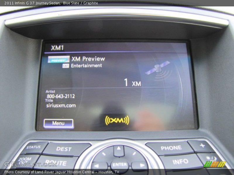 Blue Slate / Graphite 2011 Infiniti G 37 Journey Sedan