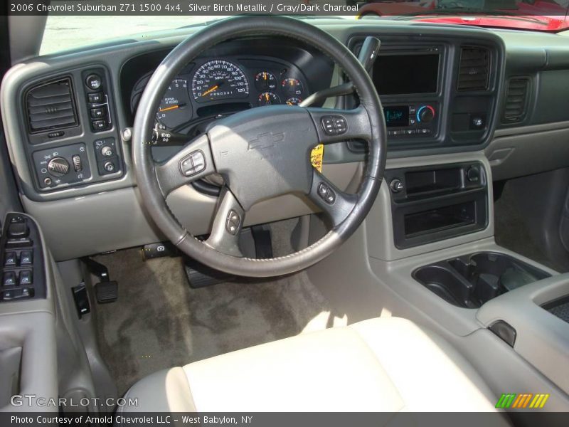 Silver Birch Metallic / Gray/Dark Charcoal 2006 Chevrolet Suburban Z71 1500 4x4
