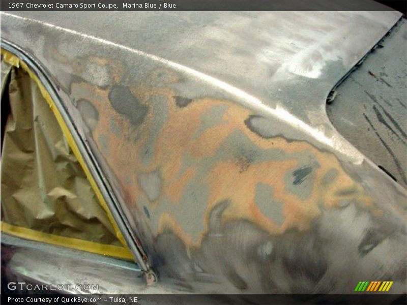 Marina Blue / Blue 1967 Chevrolet Camaro Sport Coupe